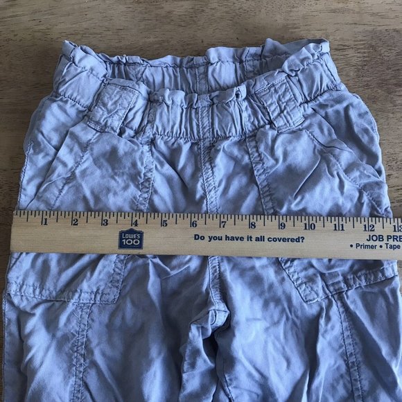 bella dahl girl cargo pants gray 8 - Picture 5 of 7